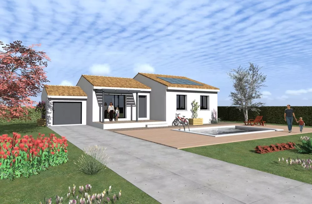 Image du modèle de maison AIGOUAL 88