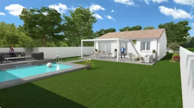 Image du modèle de maison SOFIA3-3D-ARRIERE