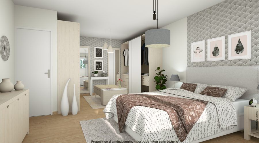 Image du modèle de maison chbr-3D