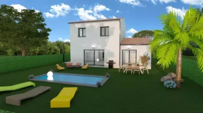 Image du modèle de maison LISBONNE-3D-ARRIERE