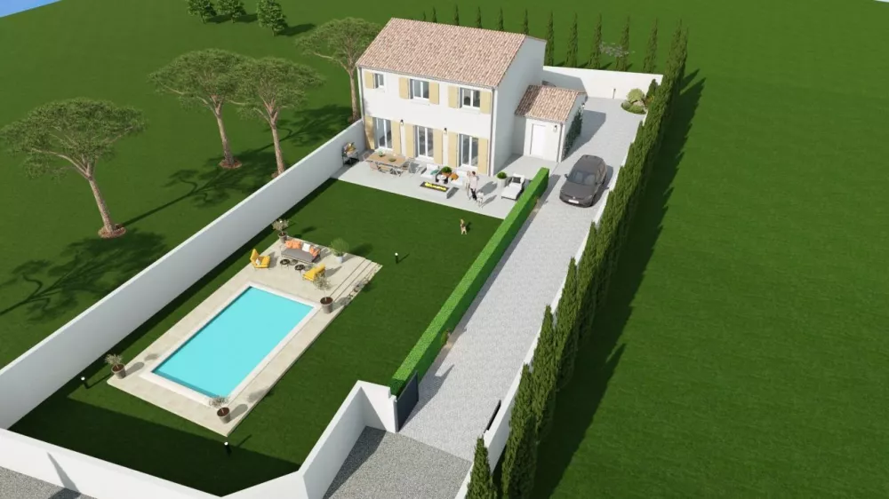 Image du modèle de maison LISBONNE-3D-VUE CIEL1