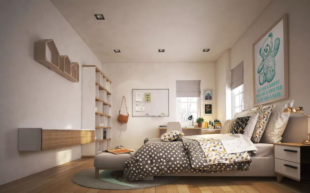 Image du modèle de maison chbr-3D