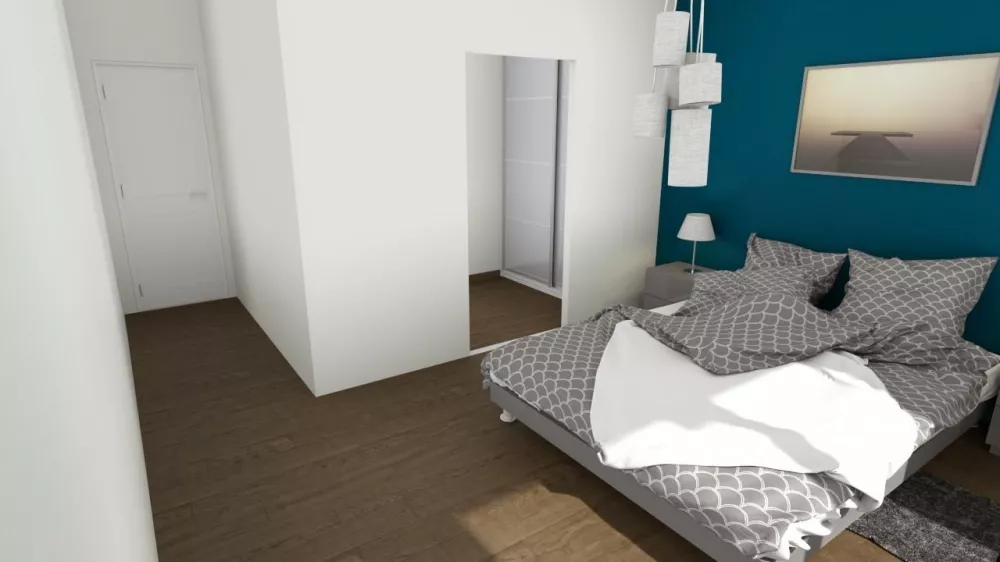 Image du modèle de maison chbr-3D