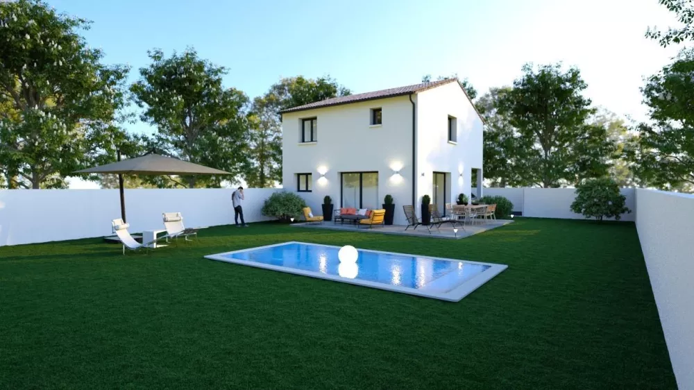 Image du modèle de maison BERLIN-3D-ARRIERE