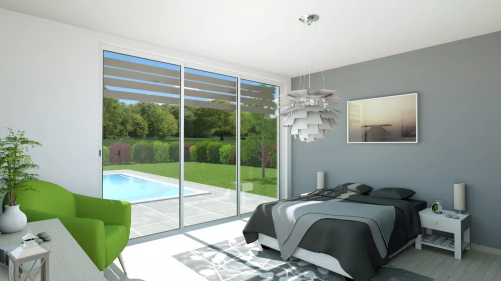 Image du modèle de maison chbr-3D