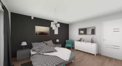 Image du modèle de maison chbr-3D