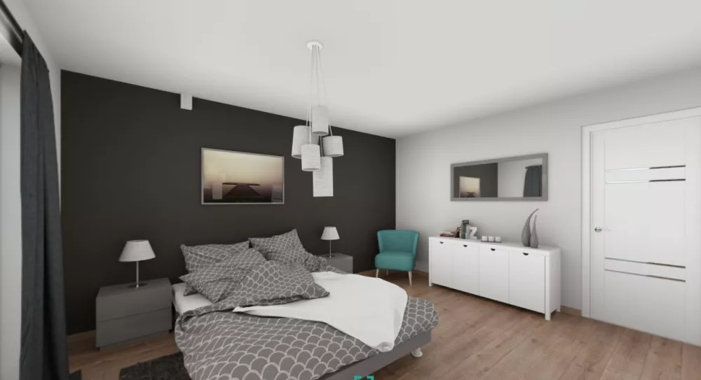 Image du modèle de maison chbr-3D