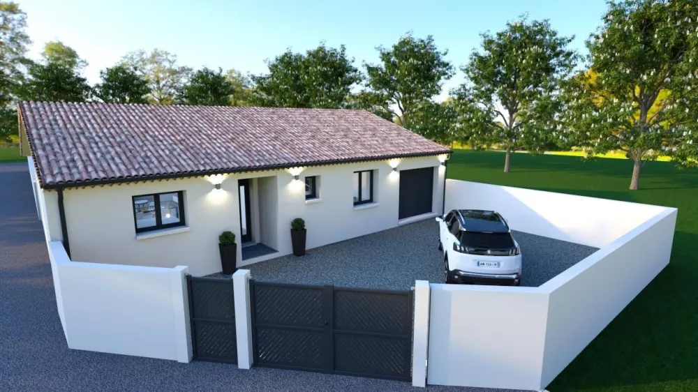 Image du modèle de maison MADRID-3D