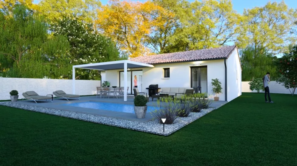 Image du modèle de maison MADRID-3D