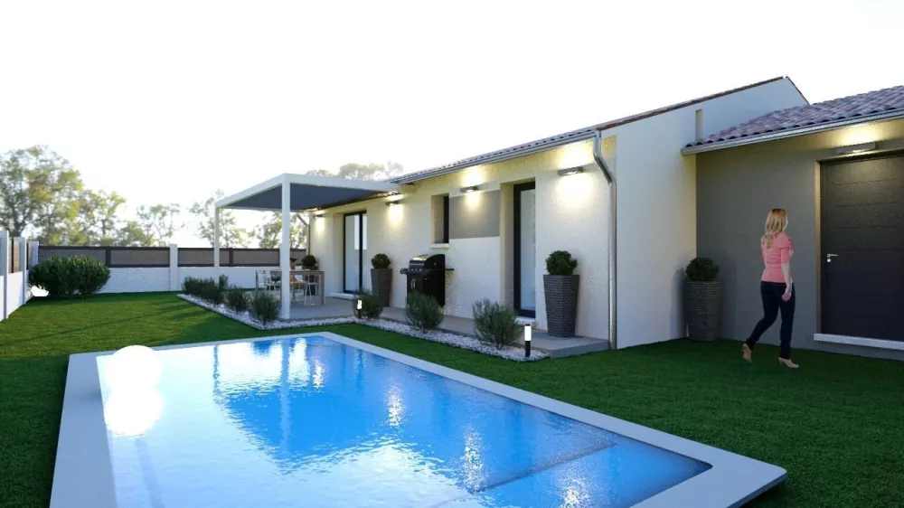 Image du modèle de maison MADRID-3D