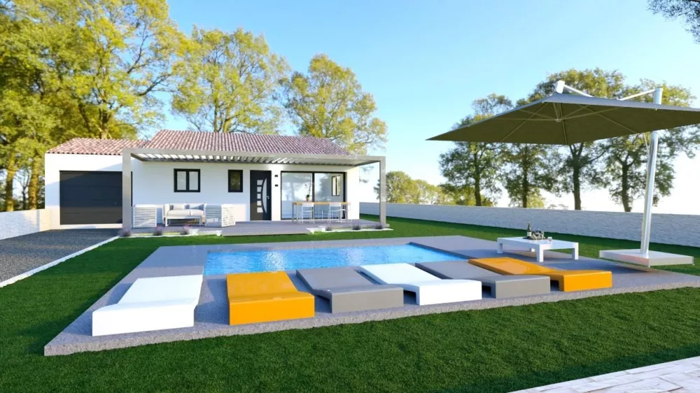 Image du modèle de maison MADRID-3D