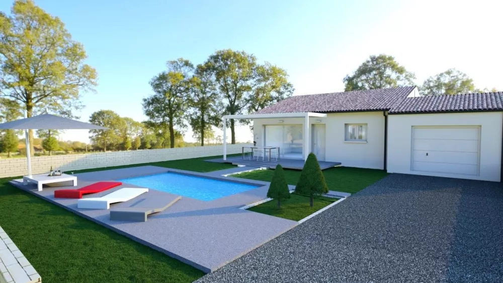 Image du modèle de maison MADRID-3D