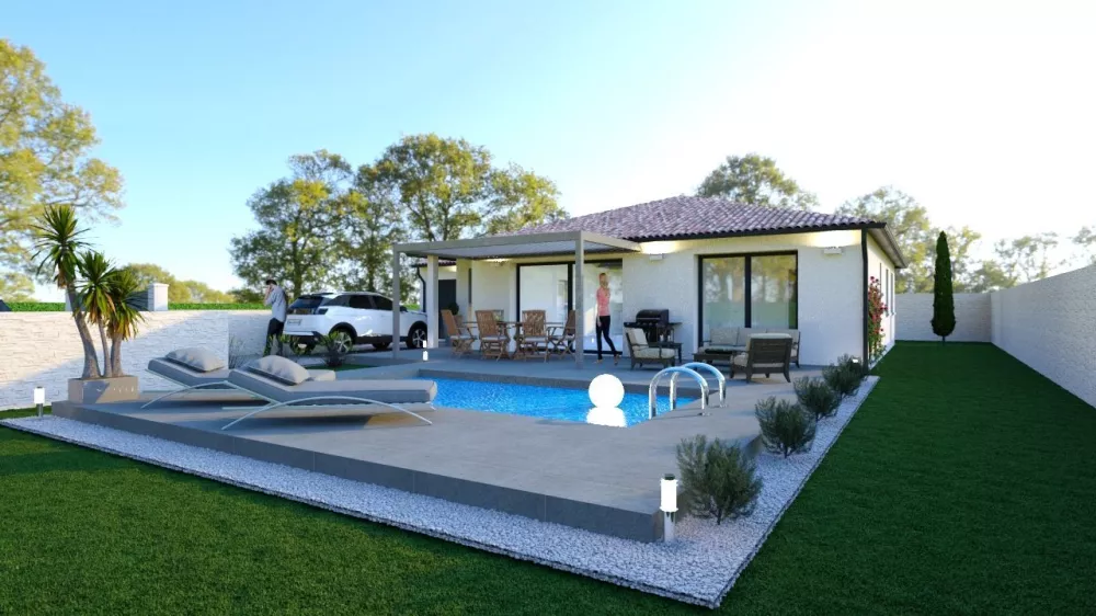 Image du modèle de maison MADRID-3D
