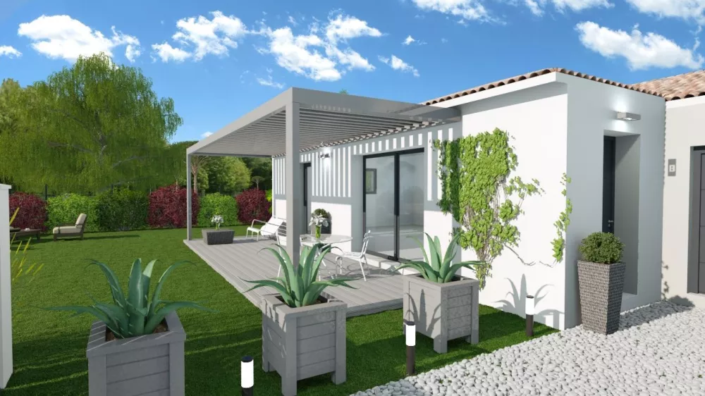 Image du modèle de maison MADRID-3D1