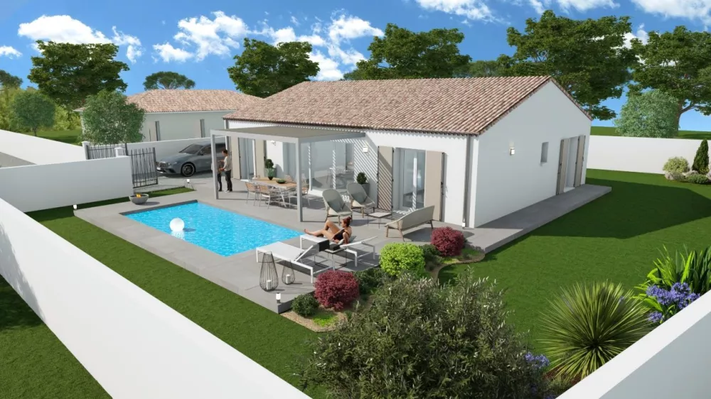Image du modèle de maison SOFIA1-3D-AVANT4-AUVENT TERRASSE-2