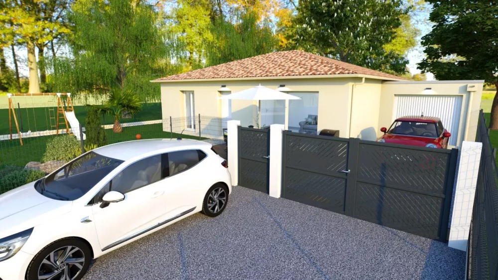 Image du modèle de maison MADRID 5 75 M2 VUE SUD