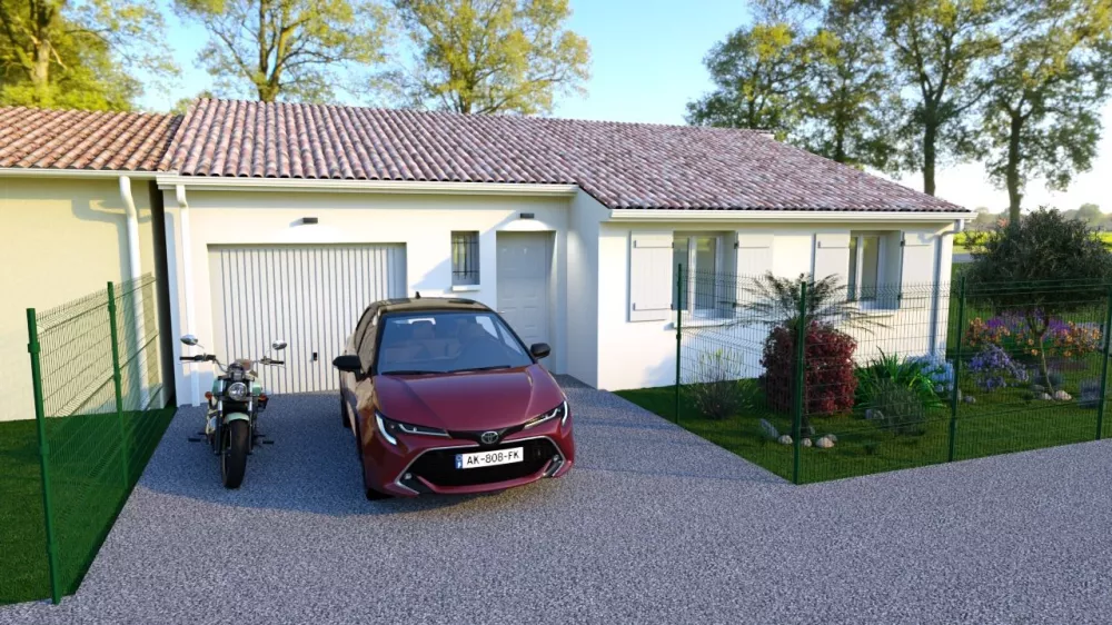 Image du modèle de maison PASQUET PERSP VUE SUD DU 30 03 2023