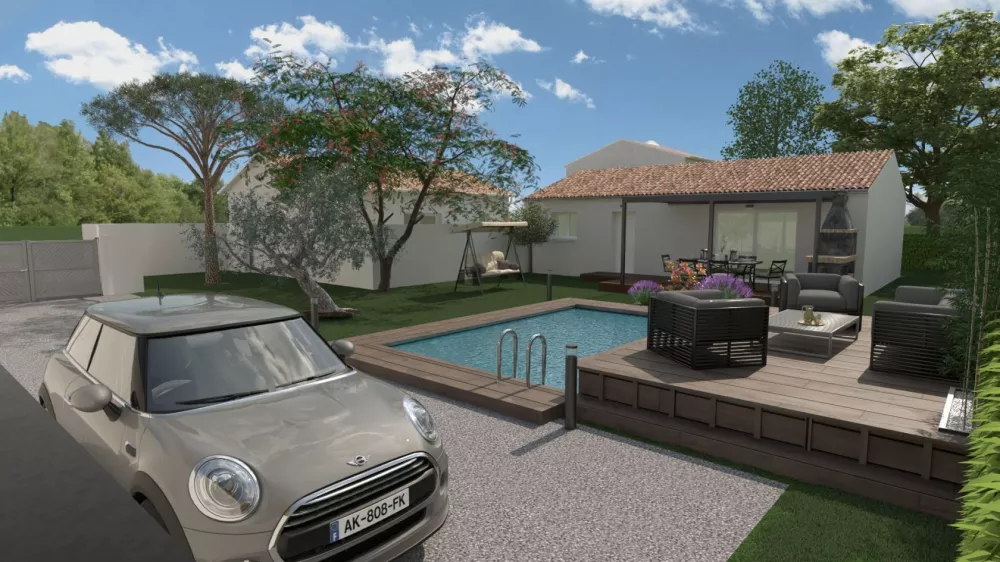 Image du modèle de maison MADRID 75 M2 CONTRAT CCMI