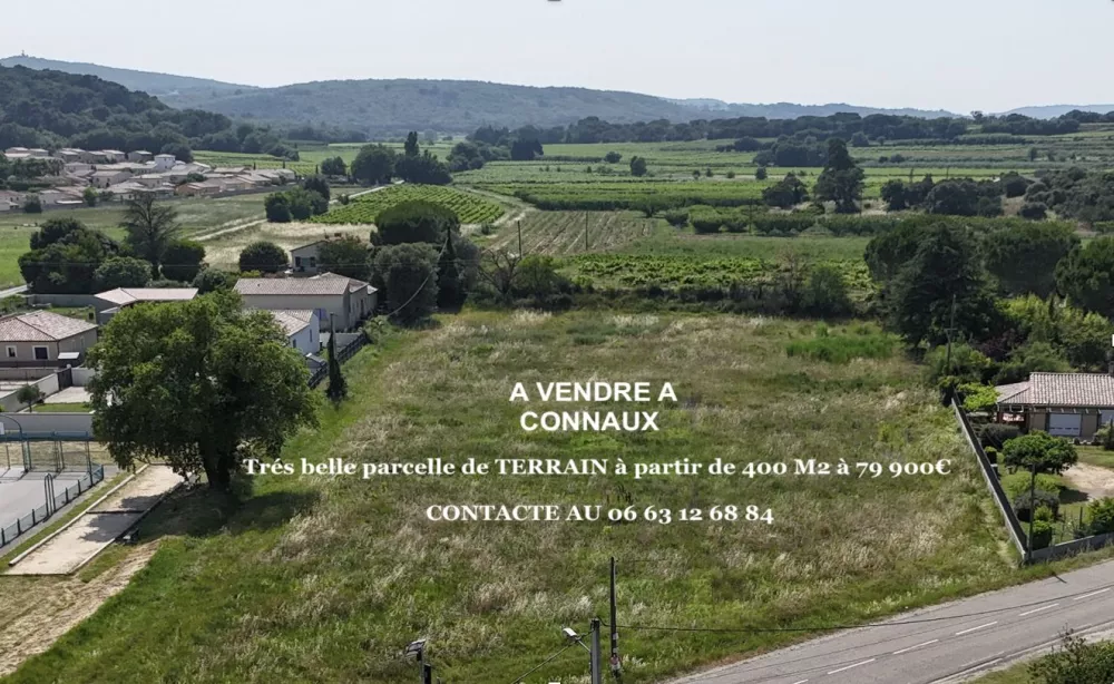 Image du modèle de maison CONNAUX VENTE TERRAIN 400M2A 79 900€