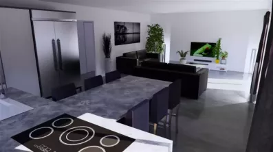 Image du modèle de maison 3D Intérieur A(1)