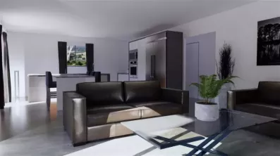 Image du modèle de maison 3D Intérieur A(2)