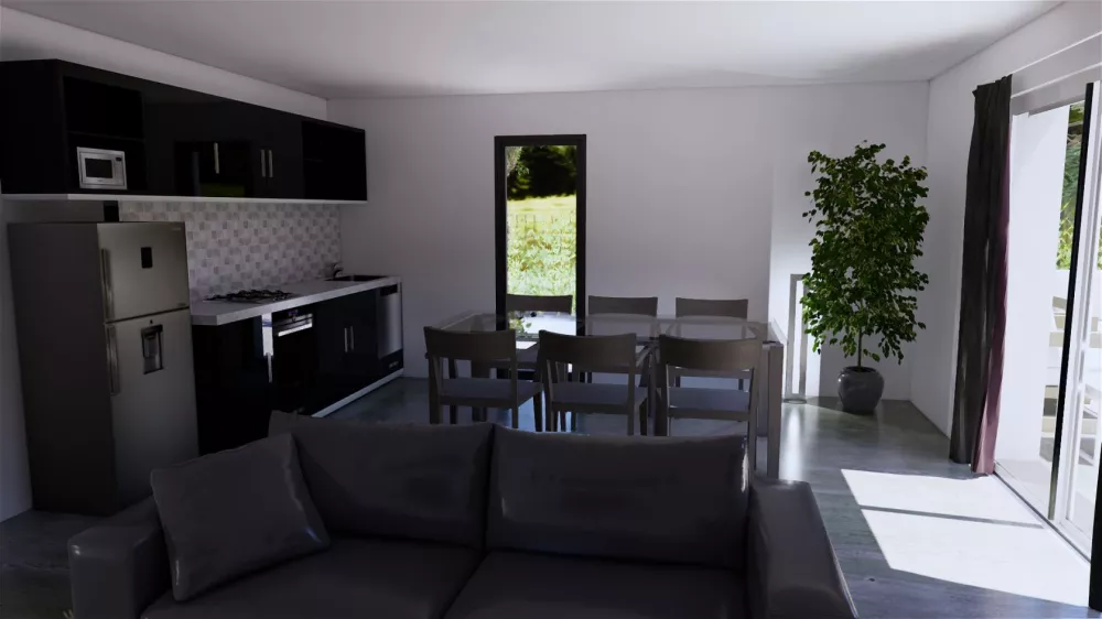 Image du modèle de maison 3D Intérieur B(2)