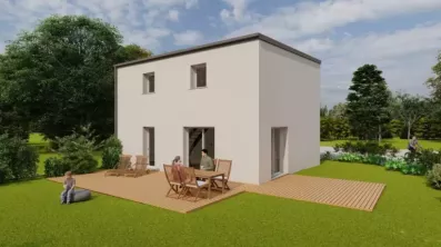Image du modèle de maison Bonheur jardin