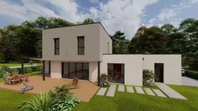 Image du modèle de maison SOURIRE jardin A2