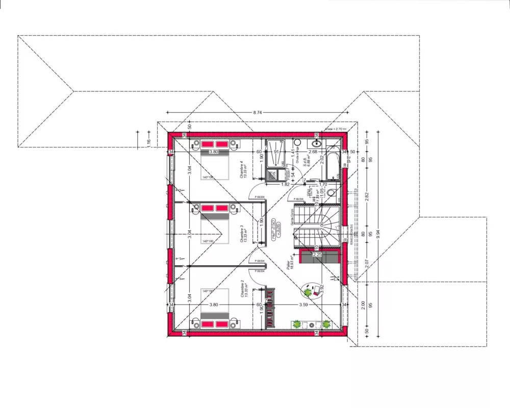 Image du modèle de maison PLAN-ETG