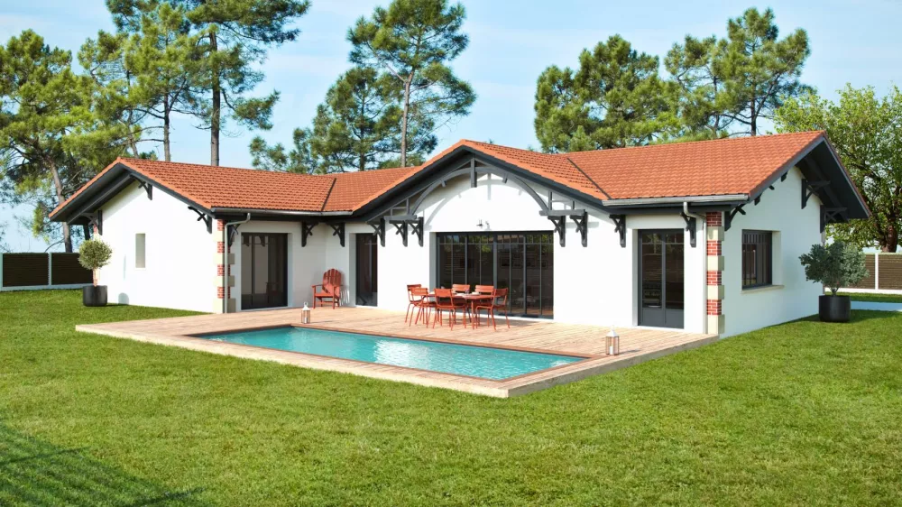 Image du modèle de maison Couleur Villas Bassin 1