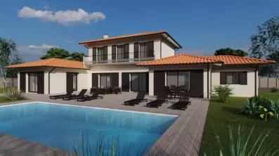 Image du modèle de maison Couleur Villas _version ss bois2