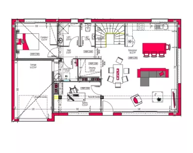 Image du modèle de maison PLAN-RDC
