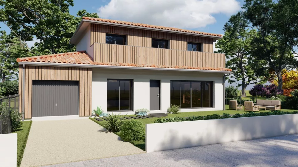 Image du modèle de maison BOIS-VEDRENNE-LEMONIER