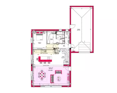 Image du modèle de maison PLAN-RDC