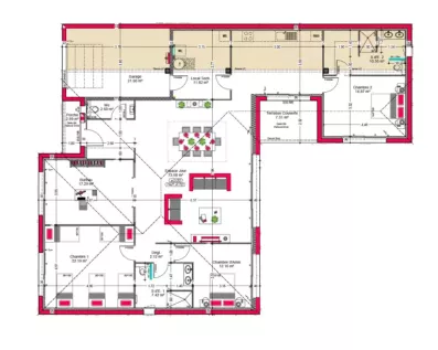 Image du modèle de maison PLAN-RDC