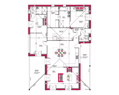 Image du modèle de maison PLAN RDC