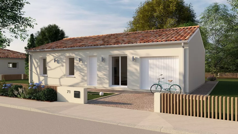 Image du modèle de maison 3ch_80_garage_V3_classique_1