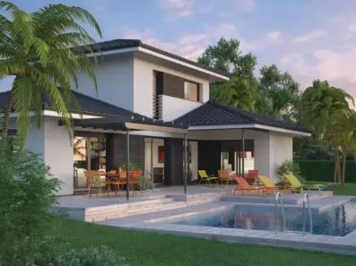 Image du modèle de maison Villa Florida_08h45_Maison Couleur Villas