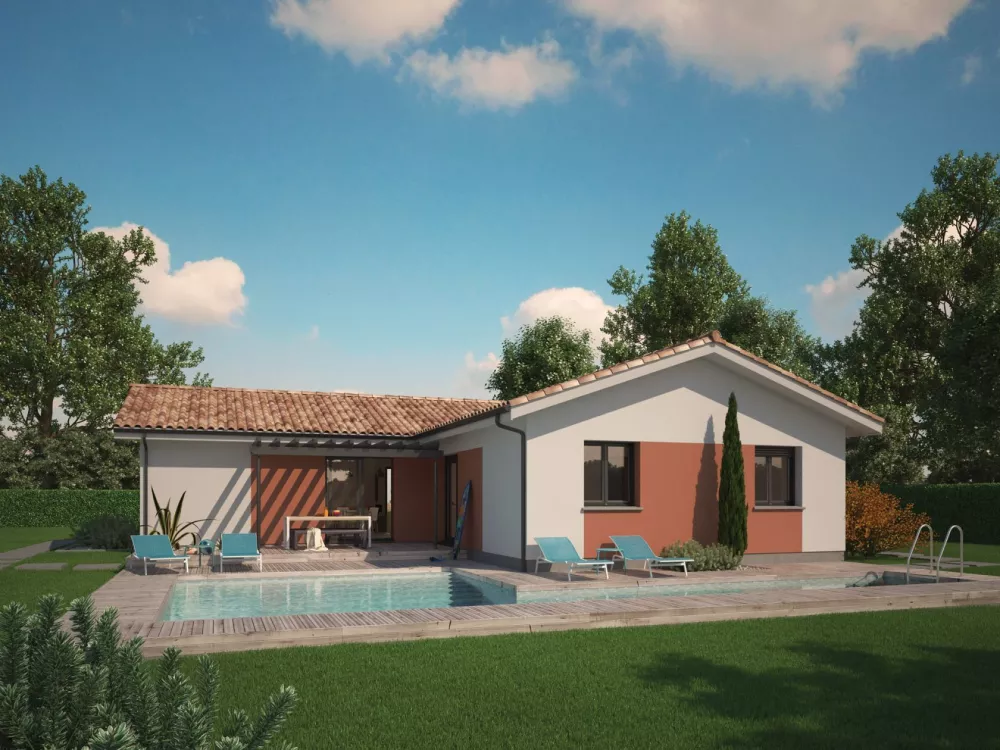 Image du modèle de maison Villa Mae_17h00_VueArEnsemble_4x3_WEB
