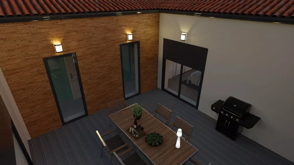 Image du modèle de maison Vue ext 3
