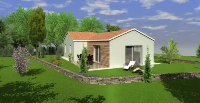 Image du modèle de maison persp 1 bardage