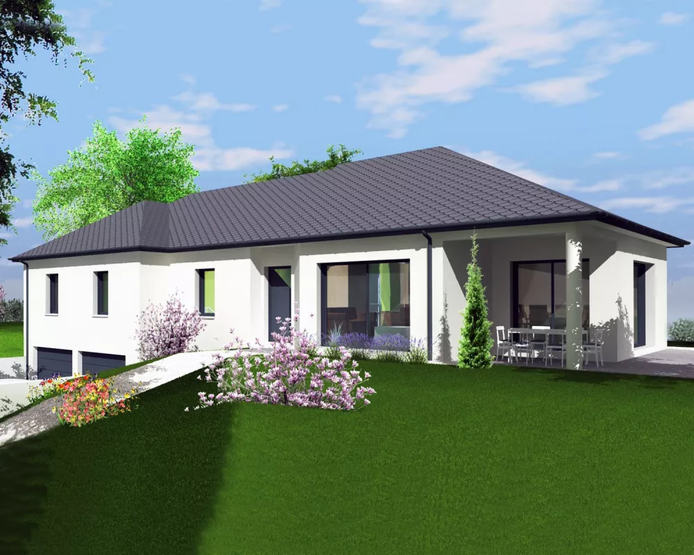Image du modèle de maison AP SS 3CH 116 - CANTALOUBE AP1