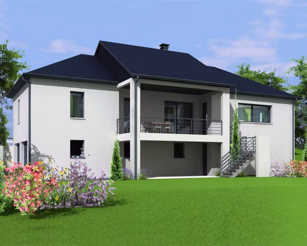 Image du modèle de maison AP SS 3CH 128 - MAZENQ ESTIVALS AP1