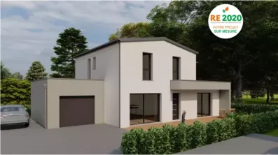 Image du modèle de maison Lot 2 Façade Sud