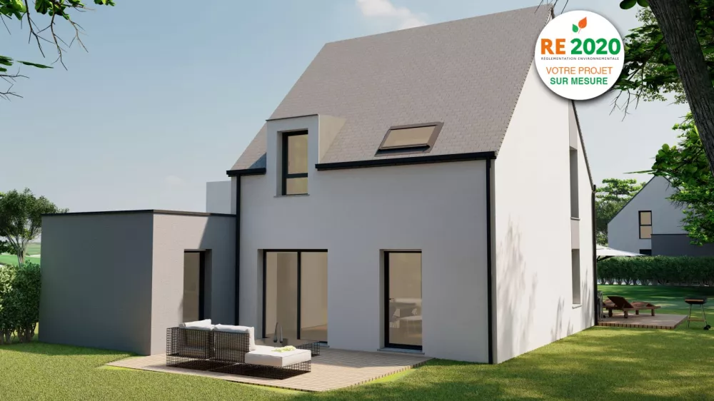 Image du modèle de maison pers log 2 nord