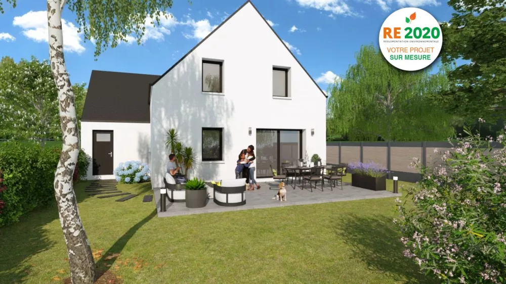 Image du modèle de maison arzon jardin