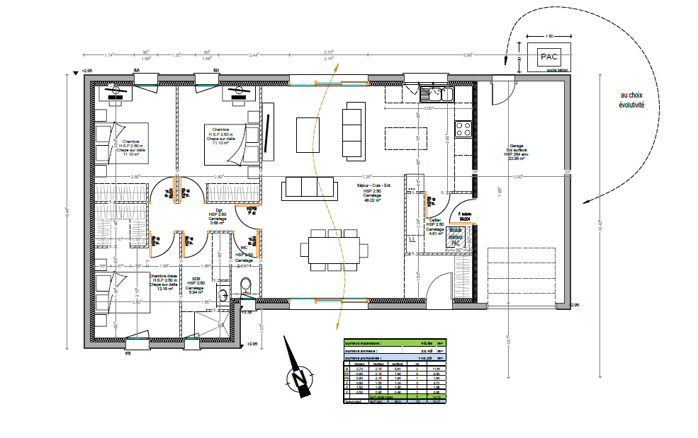 Image du modèle de maison plan