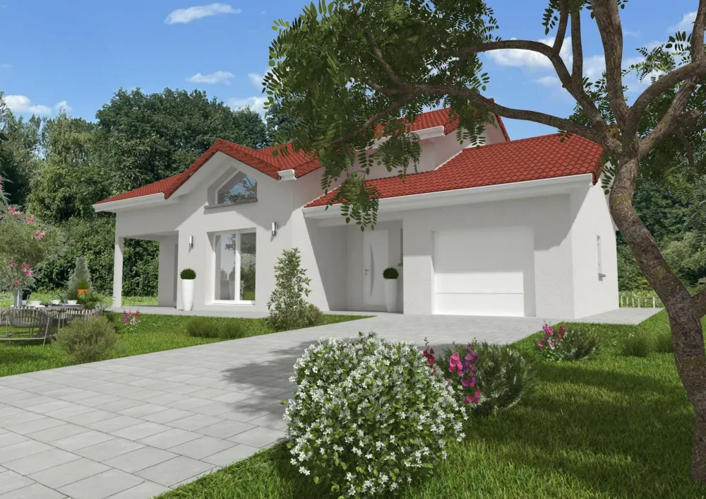 Image du modèle de maison IZERAND ROUGE (3)