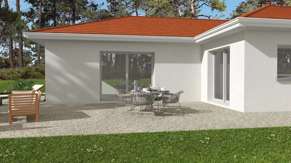 Image du modèle de maison PP ST ISMIER TERRASSE