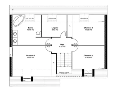 Image du modèle de maison AP-Masson-pour-velux_ETAGE sans cotes